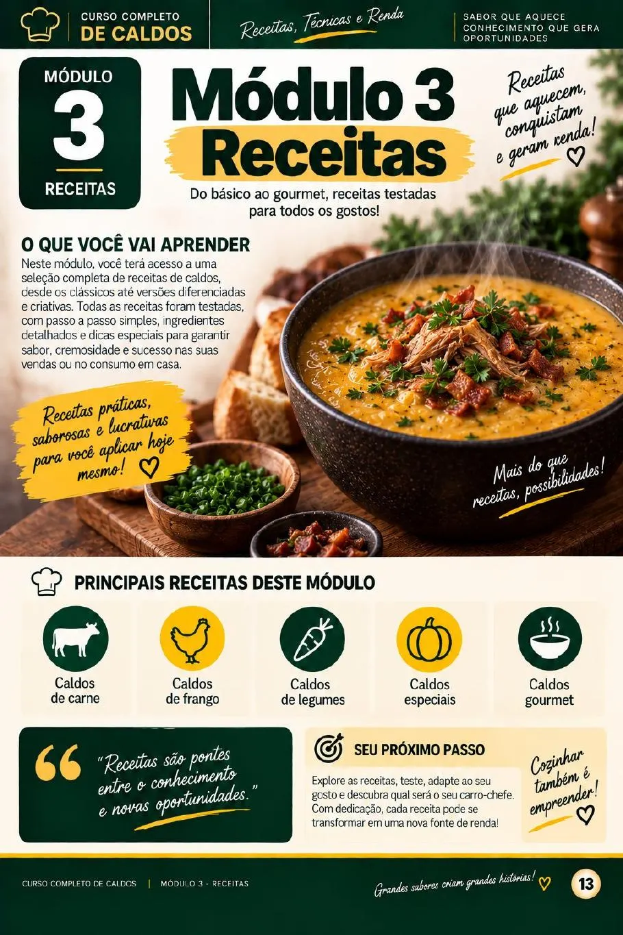 Página real: Receita completa